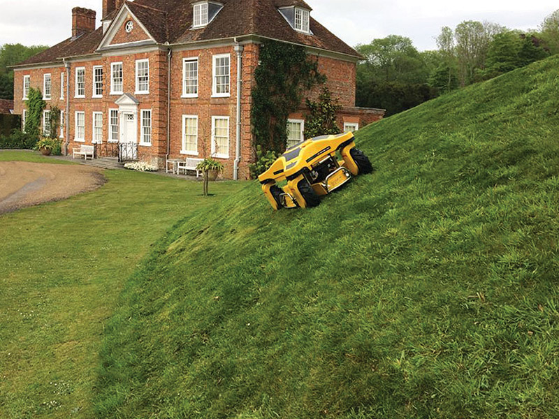 What is a slope mower?