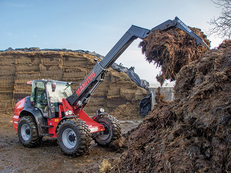 MANITOU ARTICULATED LOADERS AND SKID-STEERS