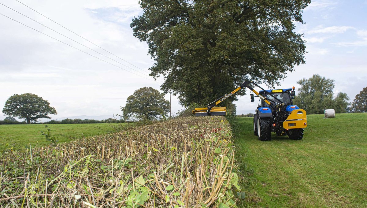 Power up a McConnel for Hedge Cutting Season