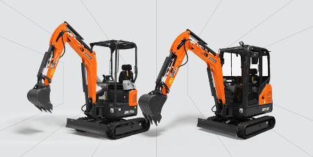 Discover the Latest Develon DX17Z-7 and DX19-7 Mini Excavators at T H WHITE